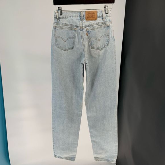 Levi’s vintage orange tab 550 student w 29 l 32 womens fits like xs sz 0 -2 - Picture 10 of 11